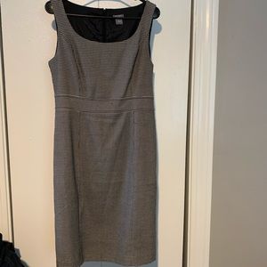 Black and White Houndstooth Dress